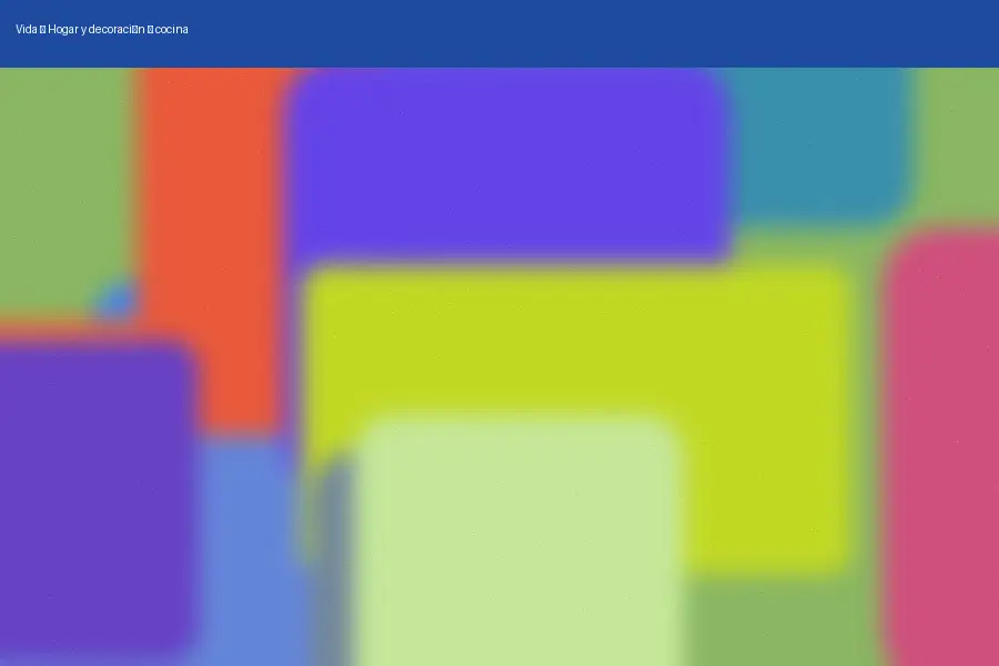 Hogar y decoración: cocina (2026)