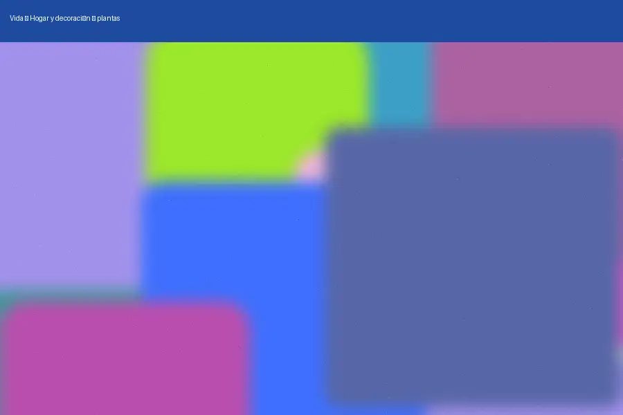 Hogar y decoración: plantas (2026)
